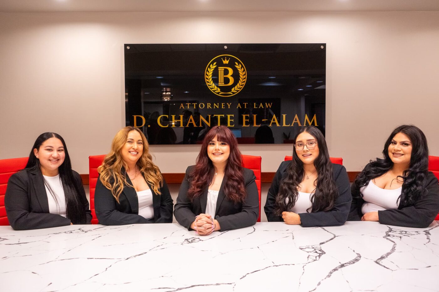 Attorney D. Chante El-Alam With Her Team